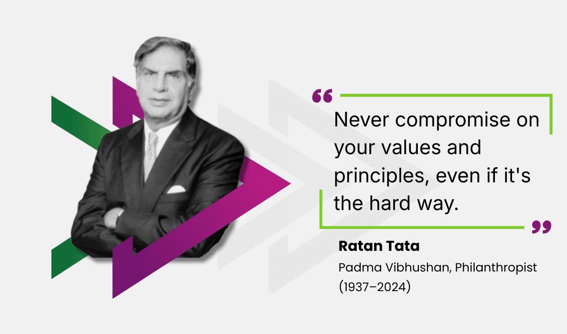 Quote By Philantropist Ratan Tata